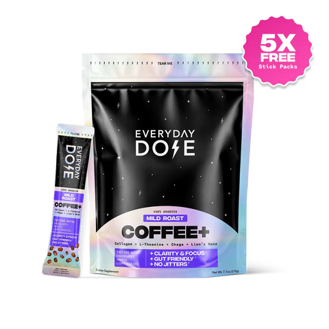 30 Servings of Coffee+ and 5 FREE Stick Packs