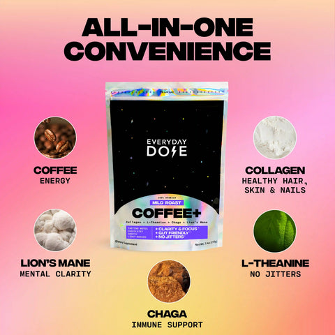 30 Servings of Coffee + FREE Starter Kit (adderall)