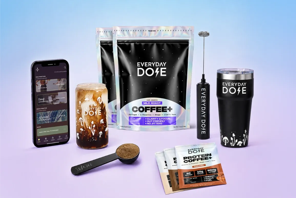 60 Servings of Medium Roast Coffee + FREE Starter Kit + Labor Day Bundle