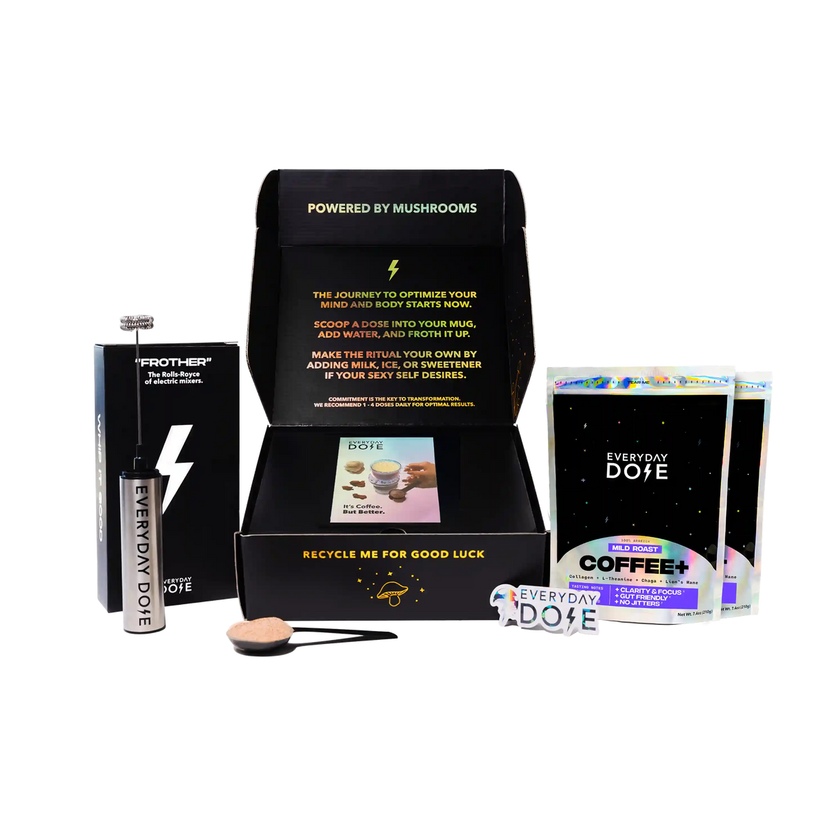 60 Servings of Coffee + FREE Starter Kit