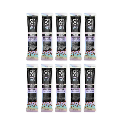 Medium Coffee+ To-Go Sticks (Pack of 10)