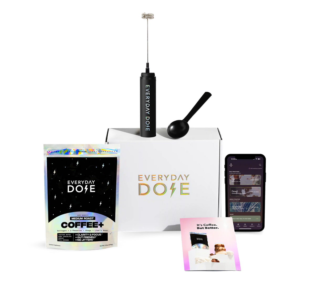 30 Servings of Coffee+ Medium Roast + FREE Starter Kit
