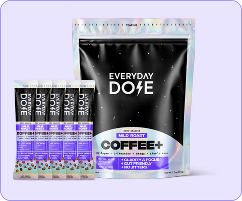 30 Servings of Coffee+ and 5 FREE Stick Packs